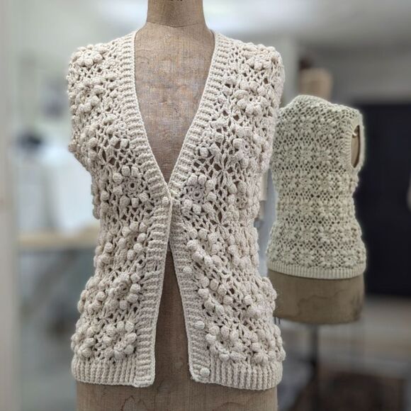 Hand Crocheted Vest - Picture 6 of 8